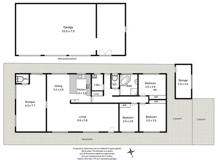 Floorplan of Homely house listing, 87 Clayton Drive, Spreyton TAS 7310