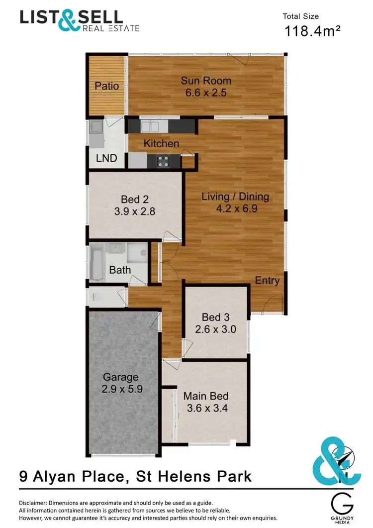 Floorplan of Homely house listing, 9 Alyan Place, St Helens Park NSW 2560