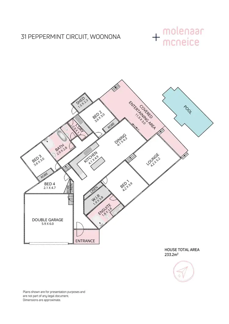 Floorplan of Homely house listing, 31 Peppermint Circuit, Woonona NSW 2517