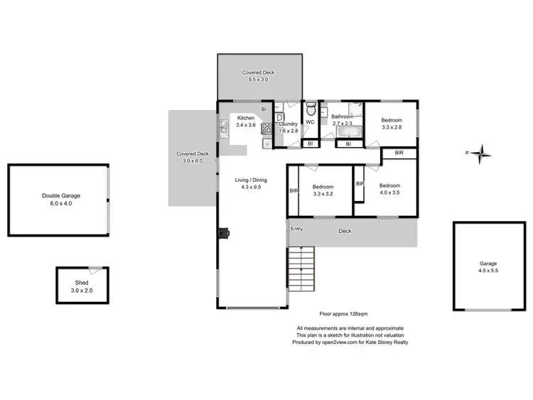 Floorplan of Homely house listing, 3 Smith Street, Nubeena TAS 7184