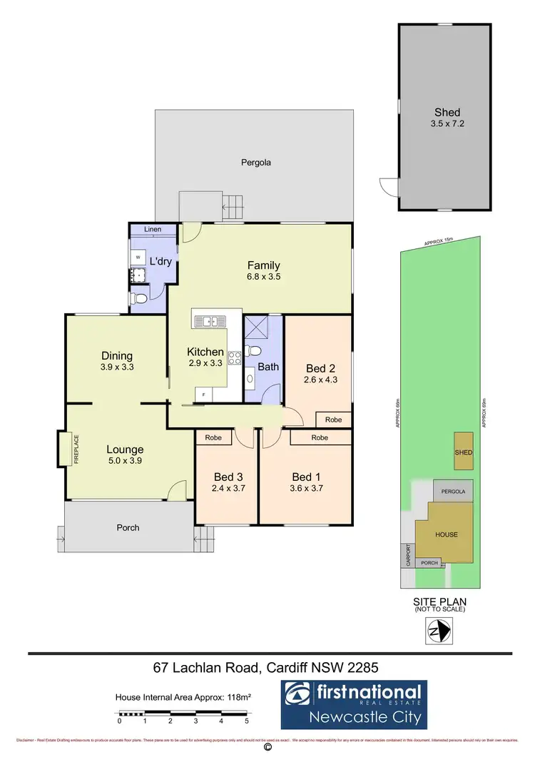 Floorplan of Homely house listing, 67 Lachlan Road, Cardiff NSW 2285