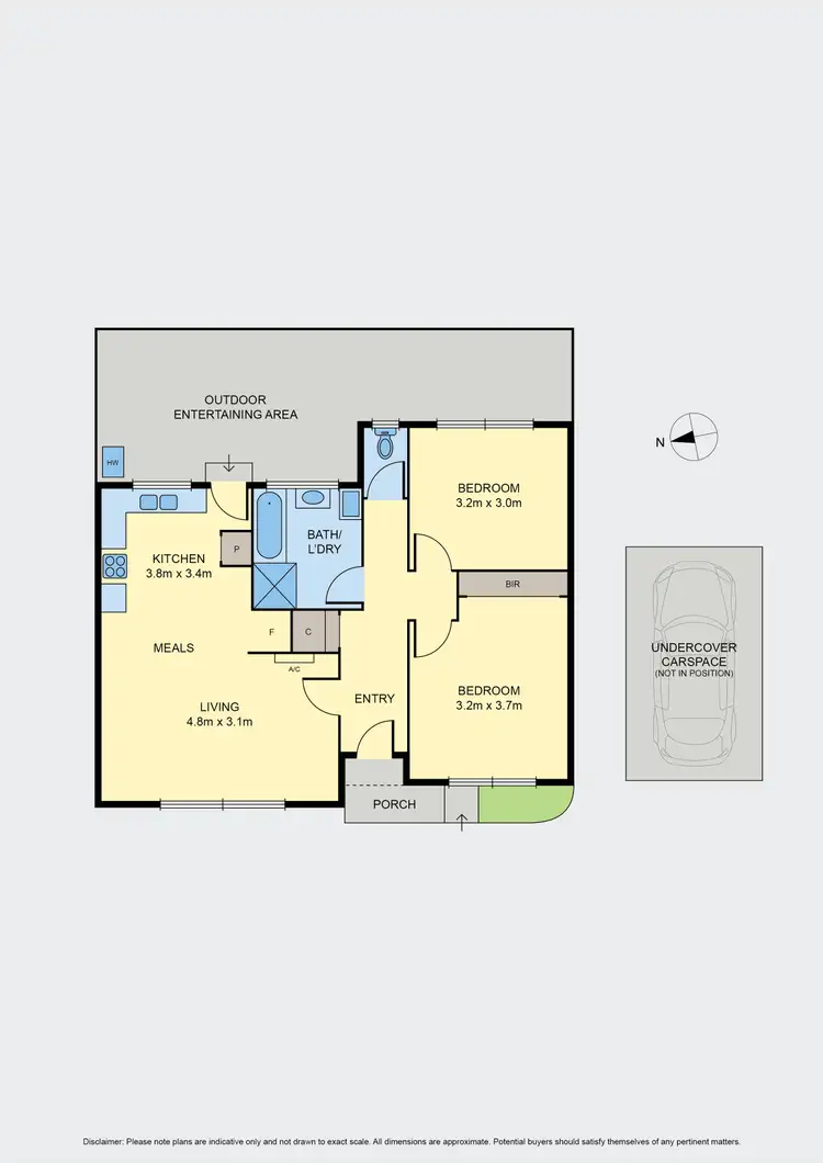 Floorplan of Homely unit listing, 8/3 Balloan Street, Coburg VIC 3058