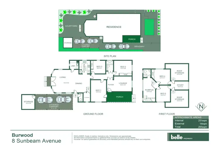 Floorplan of Homely house listing, 8 Sunbeam Avenue, Burwood NSW 2134