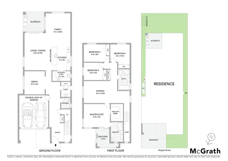 Floorplan of Homely house listing, 3 Wagtail Street, Marsden Park NSW 2765