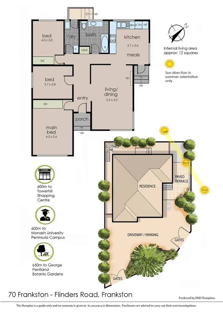 Floorplan of Homely house listing, 70 Frankston-Flinders Road, Frankston VIC 3199
