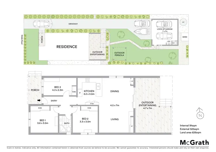 Floorplan of Homely house listing, 17 Webb Road, Booker Bay NSW 2257