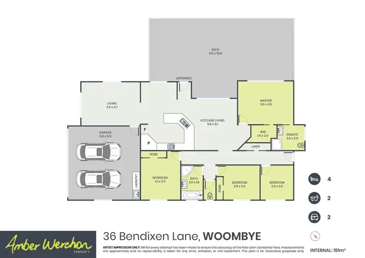 Floorplan of Homely rural property listing, 36 Bendixen Lane, Woombye QLD 4559