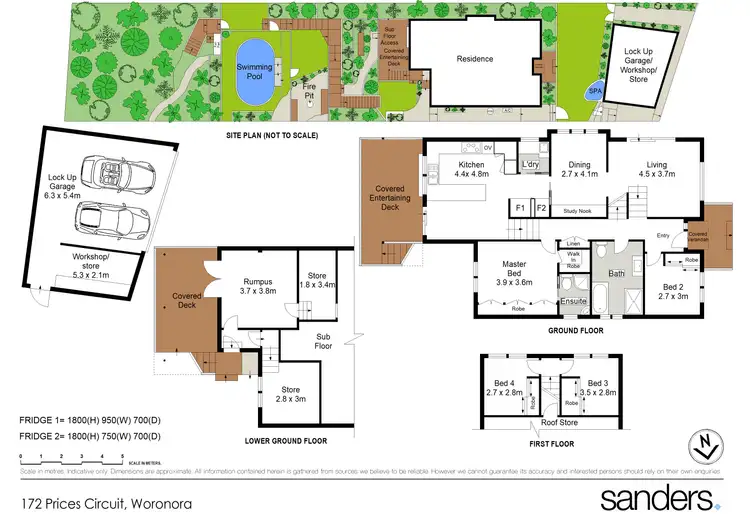 Floorplan of Homely house listing, 172 Prices Circuit, Woronora NSW 2232