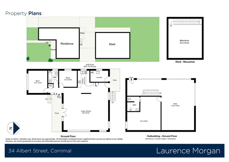 Floorplan of Homely house listing, 34 Albert Street, Corrimal NSW 2518