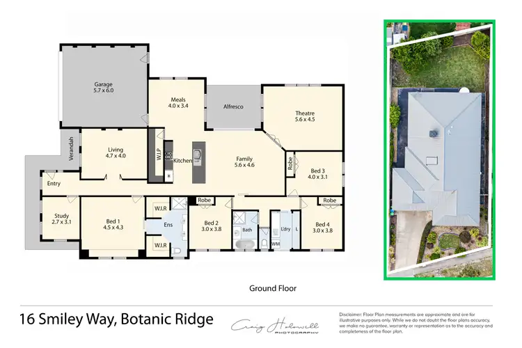 Floorplan of Homely house listing, 16 Smiley Way, Botanic Ridge VIC 3977