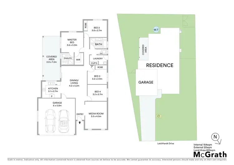 Floorplan of Homely house listing, 52 Leichhardt Drive, Gracemere QLD 4702