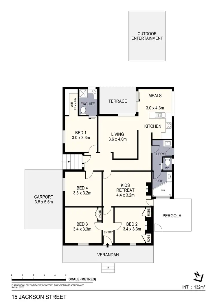 Floorplan of Homely house listing, 15 Jackson Street, Long Gully VIC 3550