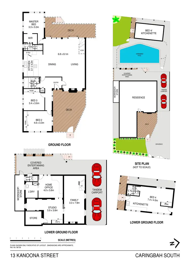Floorplan of Homely house listing, 13 Kanoona Street, Caringbah South NSW 2229