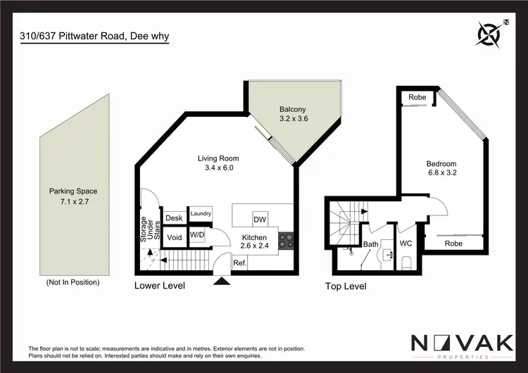 Floorplan of Homely apartment listing, 310/7 Mooramba Road, Dee Why NSW 2099