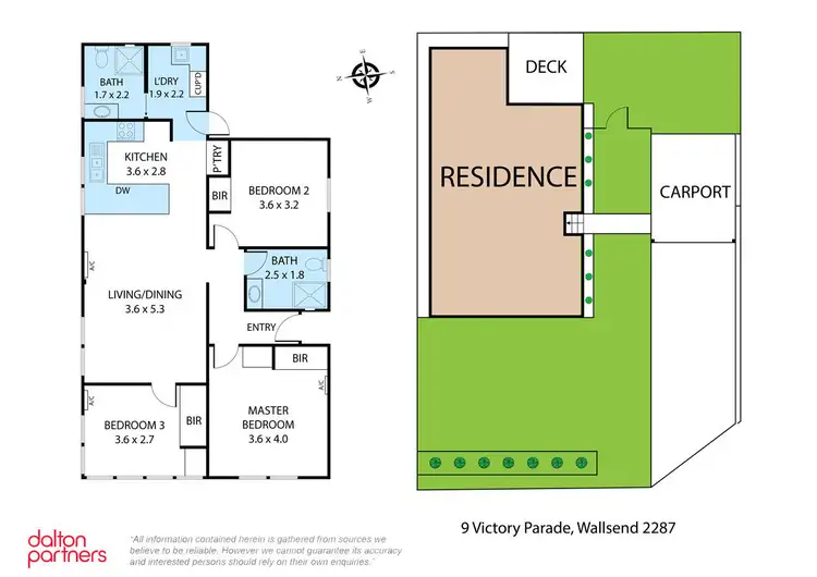 Floorplan of Homely house listing, 9 Victory Parade, Wallsend NSW 2287