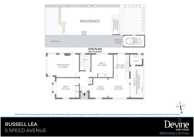Floorplan of Homely house listing, 5 Speed Avenue, Russell Lea NSW 2046