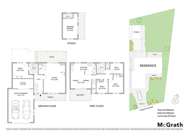 Floorplan of Homely house listing, 161A Tuggerawong Road, Wyongah NSW 2259