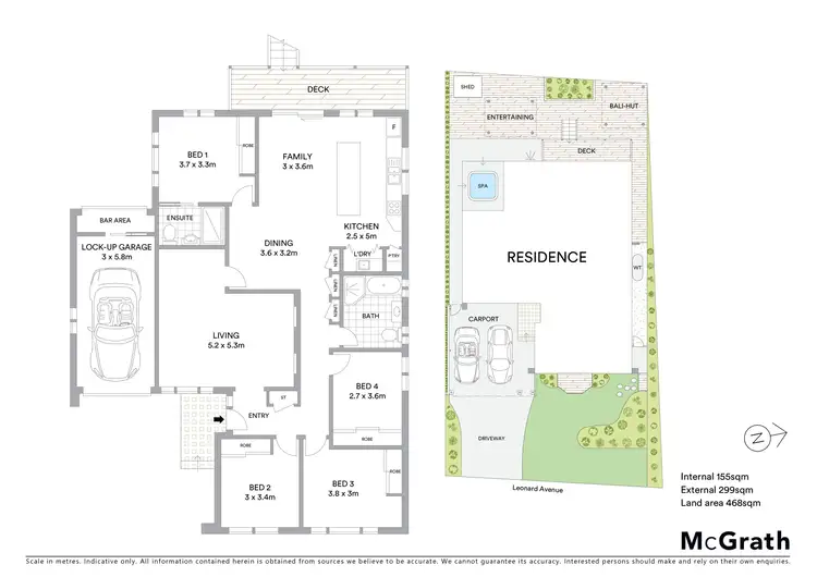 Floorplan of Homely house listing, 66 Leonard Avenue, Toukley NSW 2263