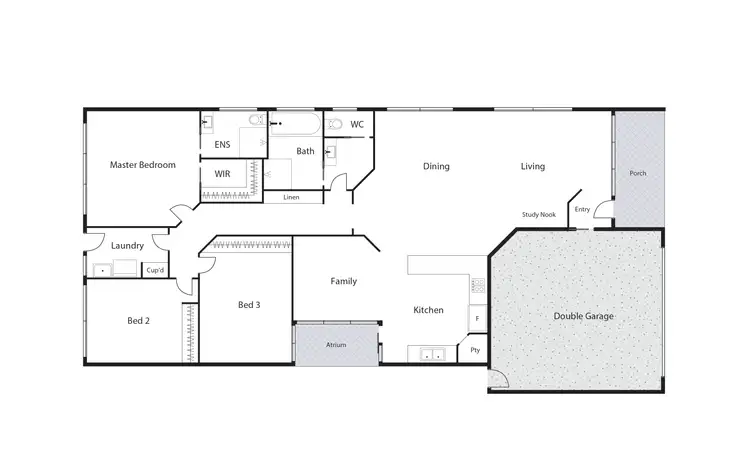 Floorplan of Homely house listing, 33 Rule Street, Isaacs ACT 2607