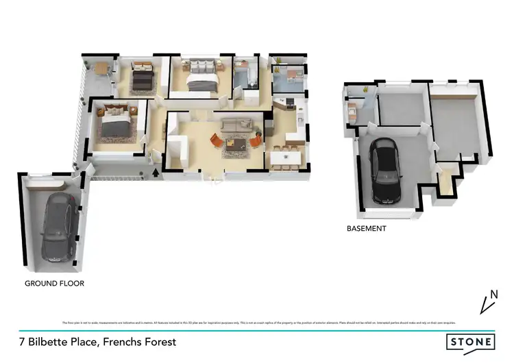Floorplan of Homely house listing, 7 Bilbette Place, Frenchs Forest NSW 2086