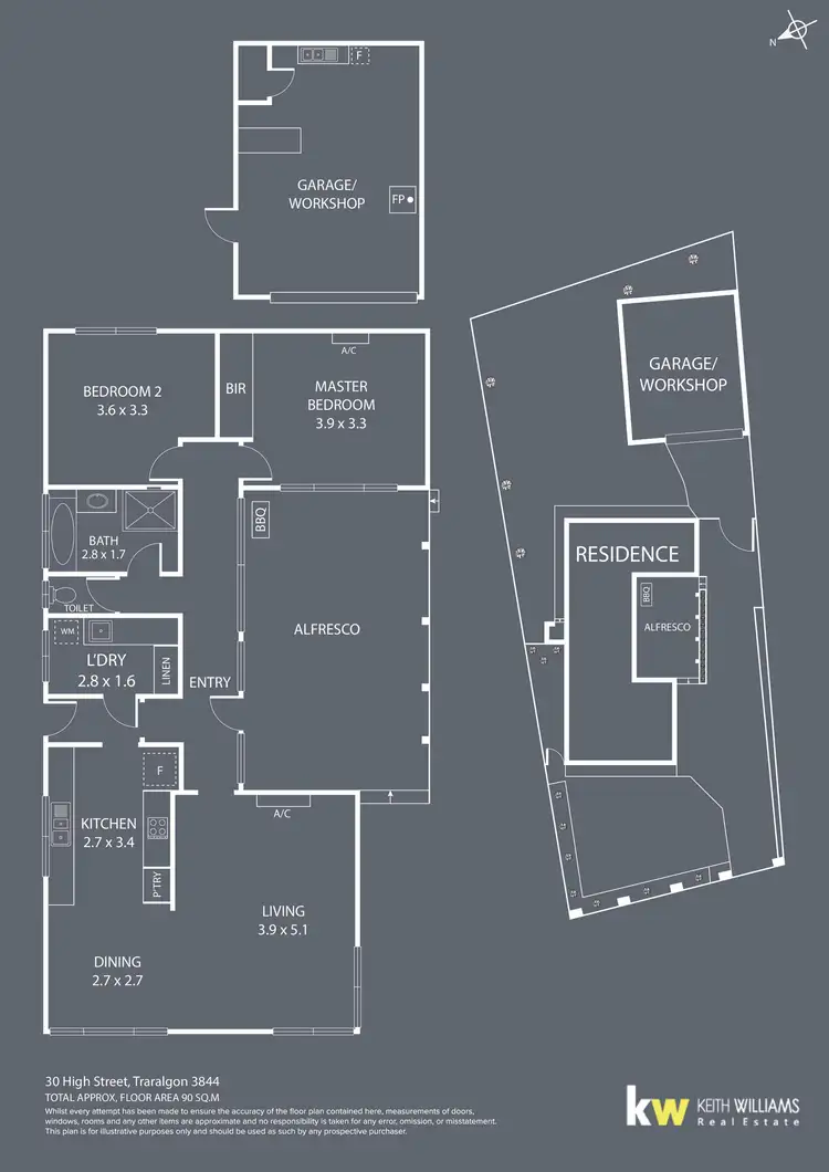 Floorplan of Homely house listing, 30 High Street, Traralgon VIC 3844