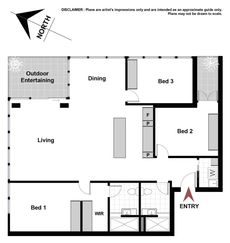 Floorplan of Homely apartment listing, 7/31 Eastlake Parade, Kingston ACT 2604