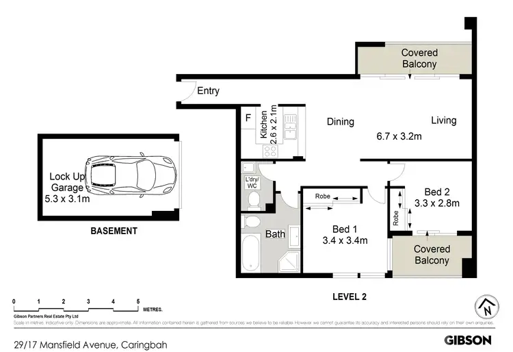 Floorplan of Homely apartment listing, 29/17-21 Mansfield Avenue, Caringbah NSW 2229