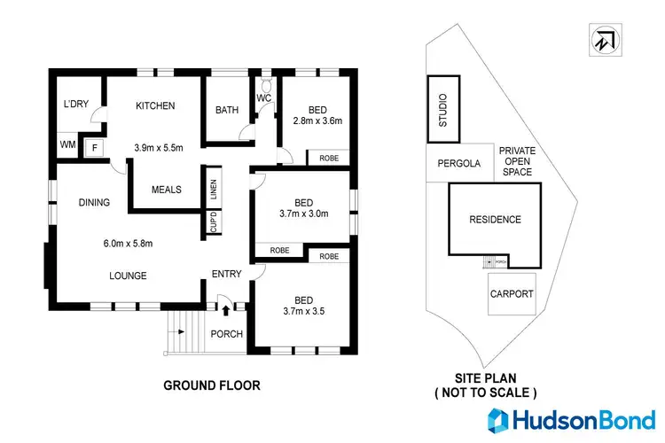 Floorplan of Homely house listing, 7 Gibson Court, Ringwood VIC 3134