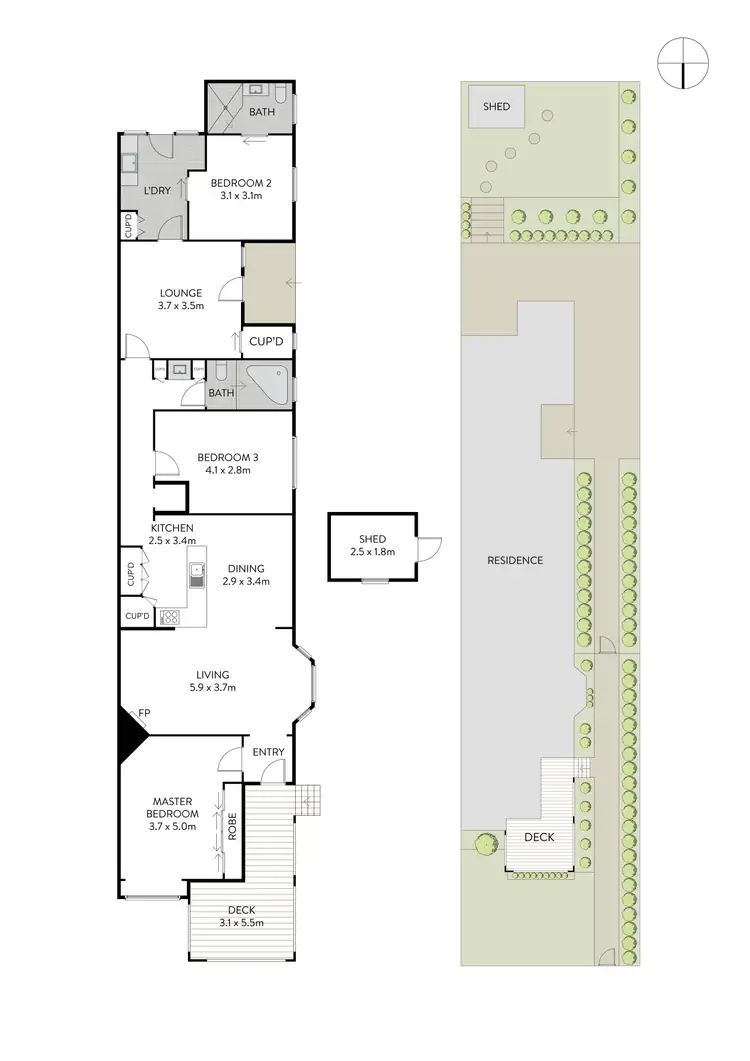 Floorplan of Homely house listing, 18 Seaview Street, Summer Hill NSW 2130