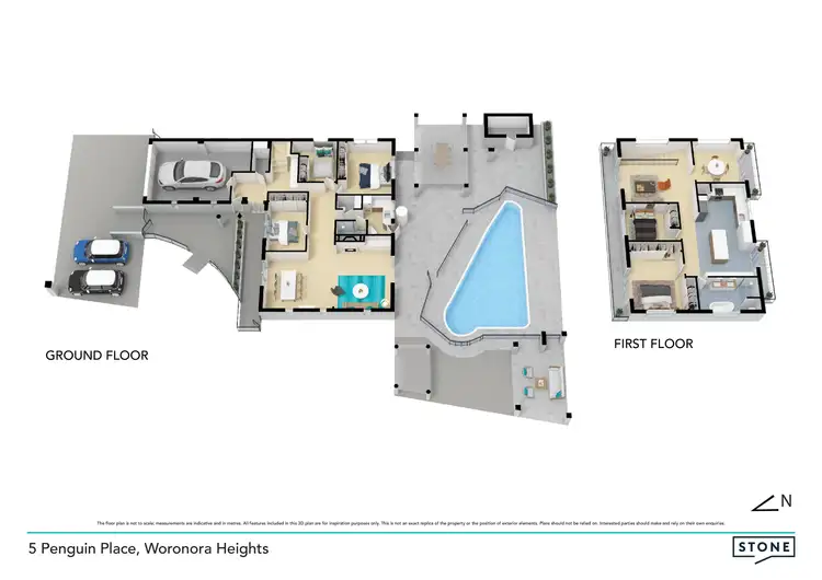 Floorplan of Homely house listing, 5 Penguin Place, Woronora Heights NSW 2233