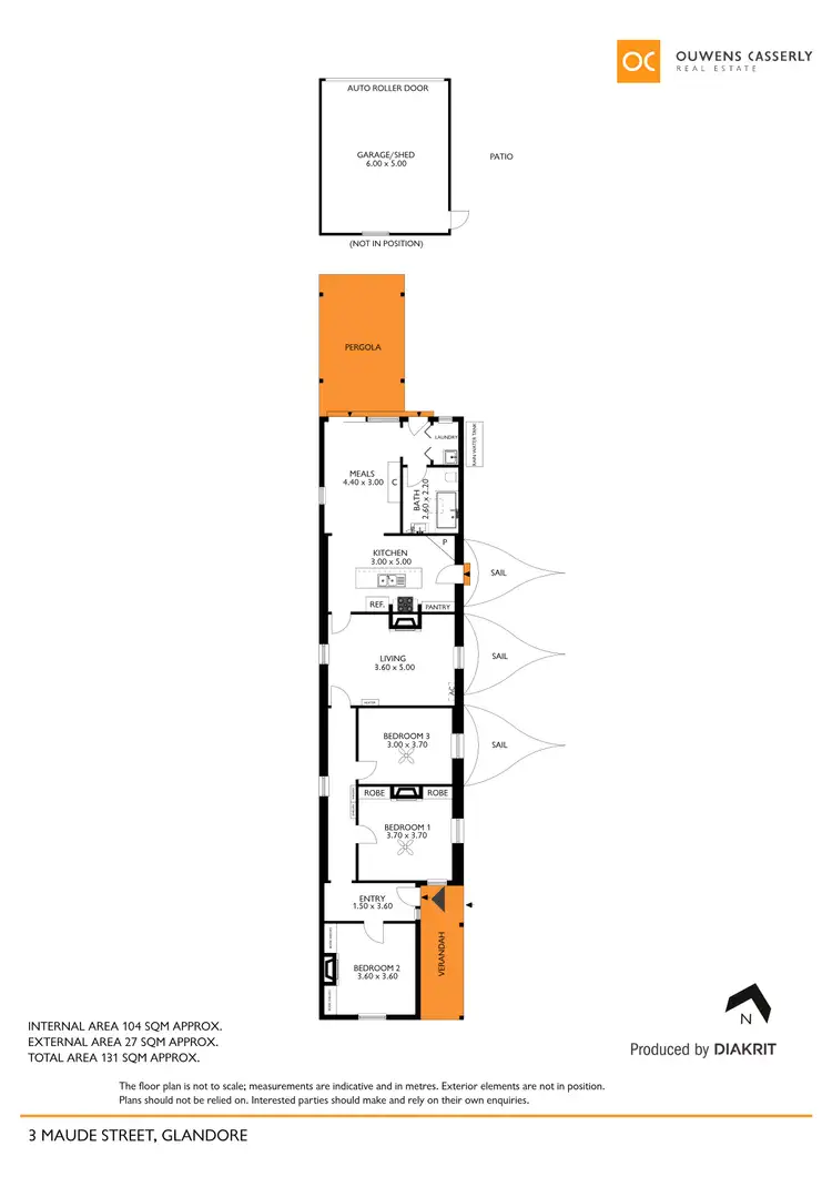 Floorplan of Homely house listing, 3 Maude Street, Glandore SA 5037