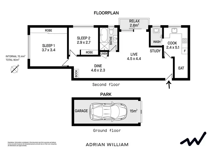 Floorplan of Homely apartment listing, 5/12 Keith Street, Dulwich Hill NSW 2203