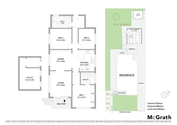 Floorplan of Homely house listing, 18 Ranchby Avenue, Lake Heights NSW 2502