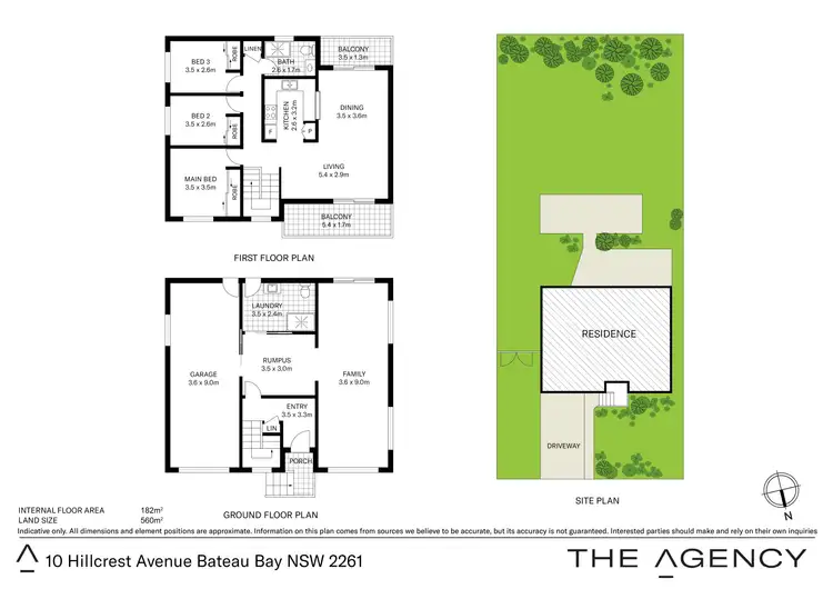 Floorplan of Homely house listing, 10 Hillcrest Avenue, Bateau Bay NSW 2261