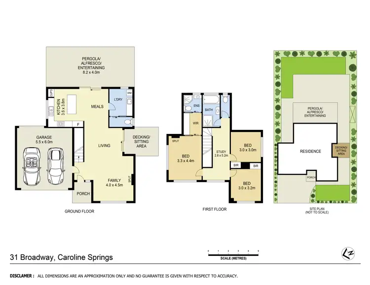 Floorplan of Homely house listing, 31 Broadway, Caroline Springs VIC 3023