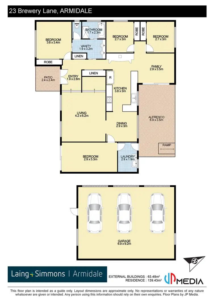 Floorplan of Homely house listing, 23 Brewery Lane, Armidale NSW 2350