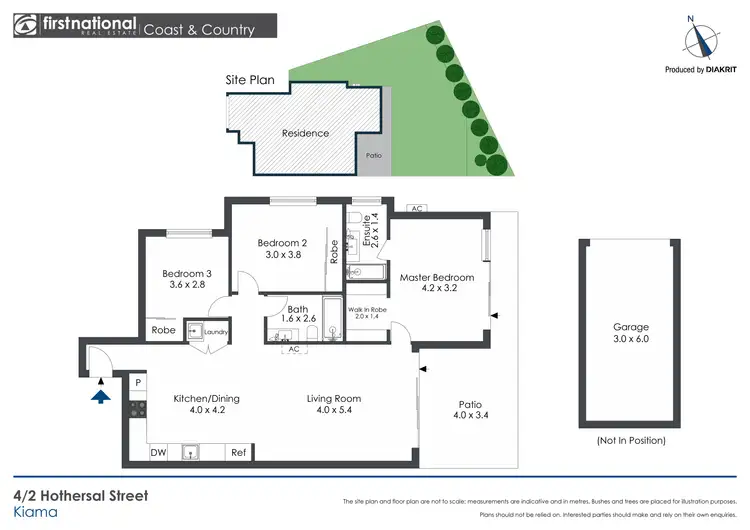 Floorplan of Homely apartment listing, 4/2 Hothersal Street, Kiama NSW 2533