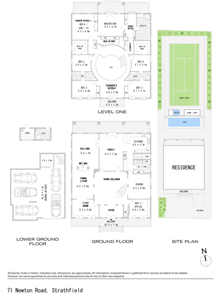 Floorplan of Homely house listing, 71 Newton Road, Strathfield NSW 2135