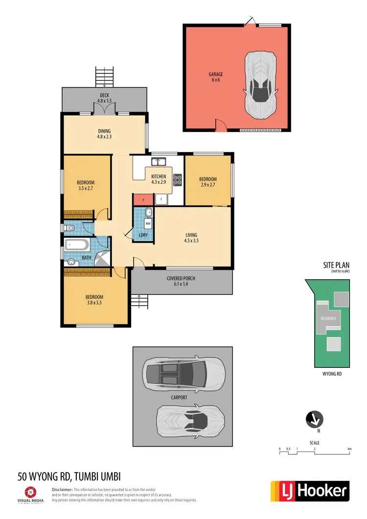 Floorplan of Homely house listing, 50 Wyong Road, Tumbi Umbi NSW 2261