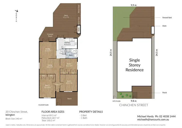 Floorplan of Homely house listing, 20 Chinchen Street, Islington NSW 2296