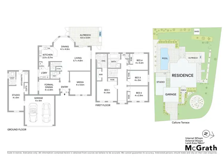 Floorplan of Homely house listing, 7 Callune Terrace, Goonellabah NSW 2480