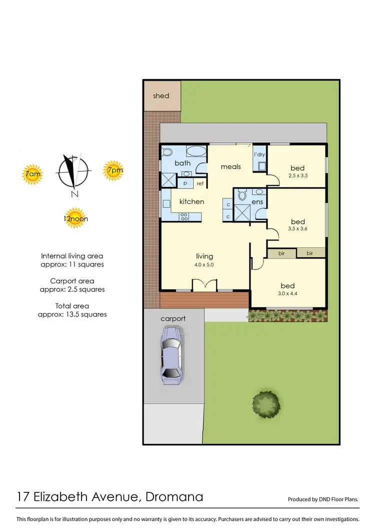 Floorplan of Homely house listing, 17 Elizabeth Avenue, Dromana VIC 3936