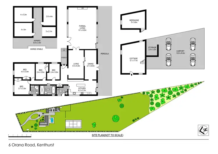 Floorplan of Homely house listing, 6 Orana Road, Kenthurst NSW 2156