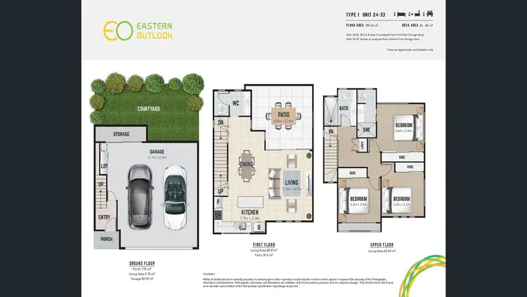 Floorplan of Homely townhouse listing, 32/29 Tick Street, Mount Gravatt East QLD 4122
