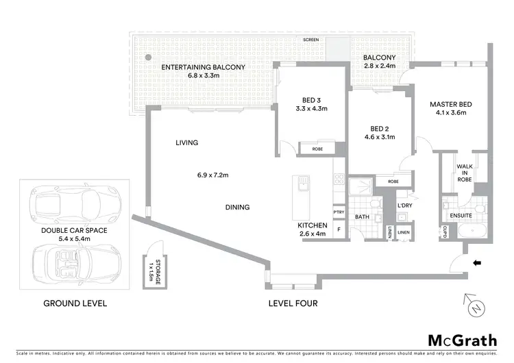 Floorplan of Homely unit listing, 403/4 Nuvolari Place, Wentworth Point NSW 2127