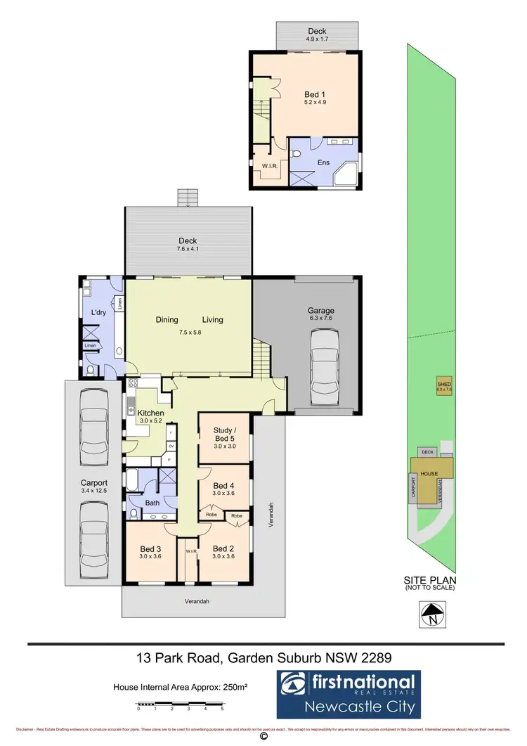 Floorplan of Homely house listing, 13 Park Road, Garden Suburb NSW 2289