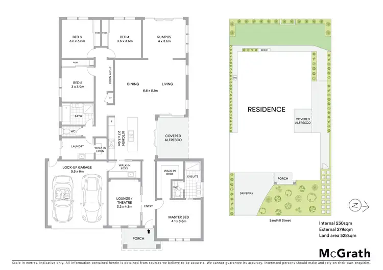 Floorplan of Homely house listing, 18 Sandhill Street, Armstrong Creek VIC 3217