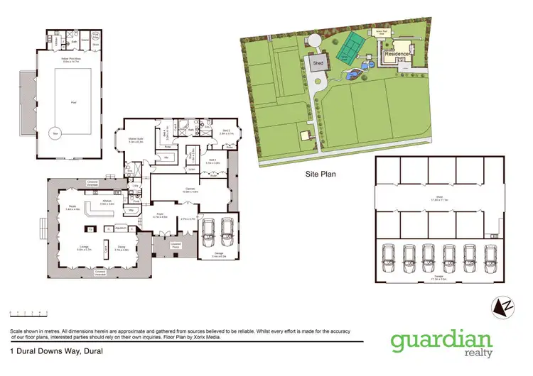 Floorplan of Homely rural property listing, 1 Dural Downs Way, Dural NSW 2158