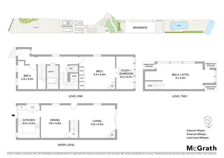 Floorplan of Homely house listing, 135 The Promenade, Sans Souci NSW 2219