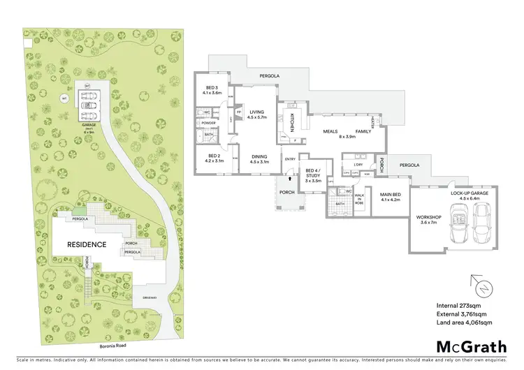 Floorplan of Homely house listing, 1 Boronia Road, Nerrina VIC 3350